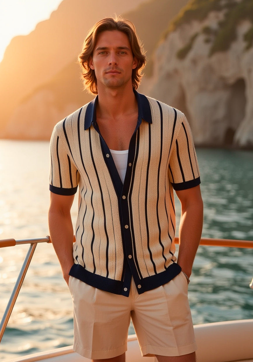 Amalfi Beige Cardigan